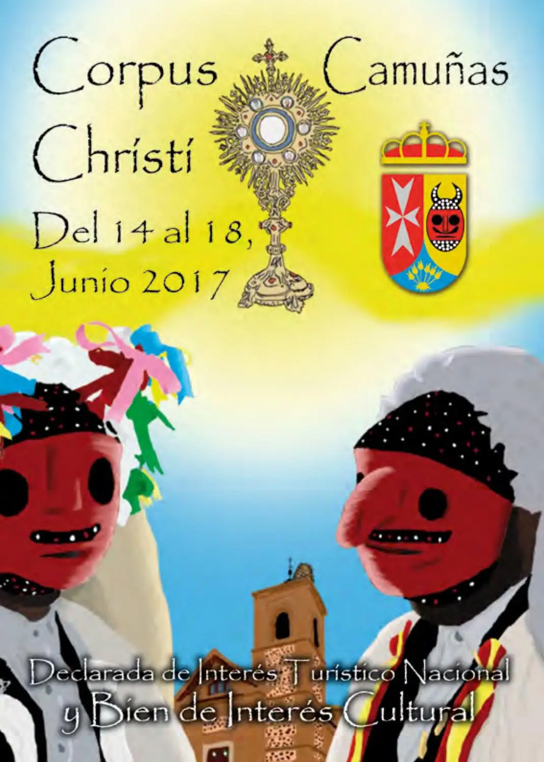 Corpus Christi y baile de Pecados y Danzantes de Camuñas  